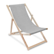 Leżak drewniany Lincoln Cool Grey