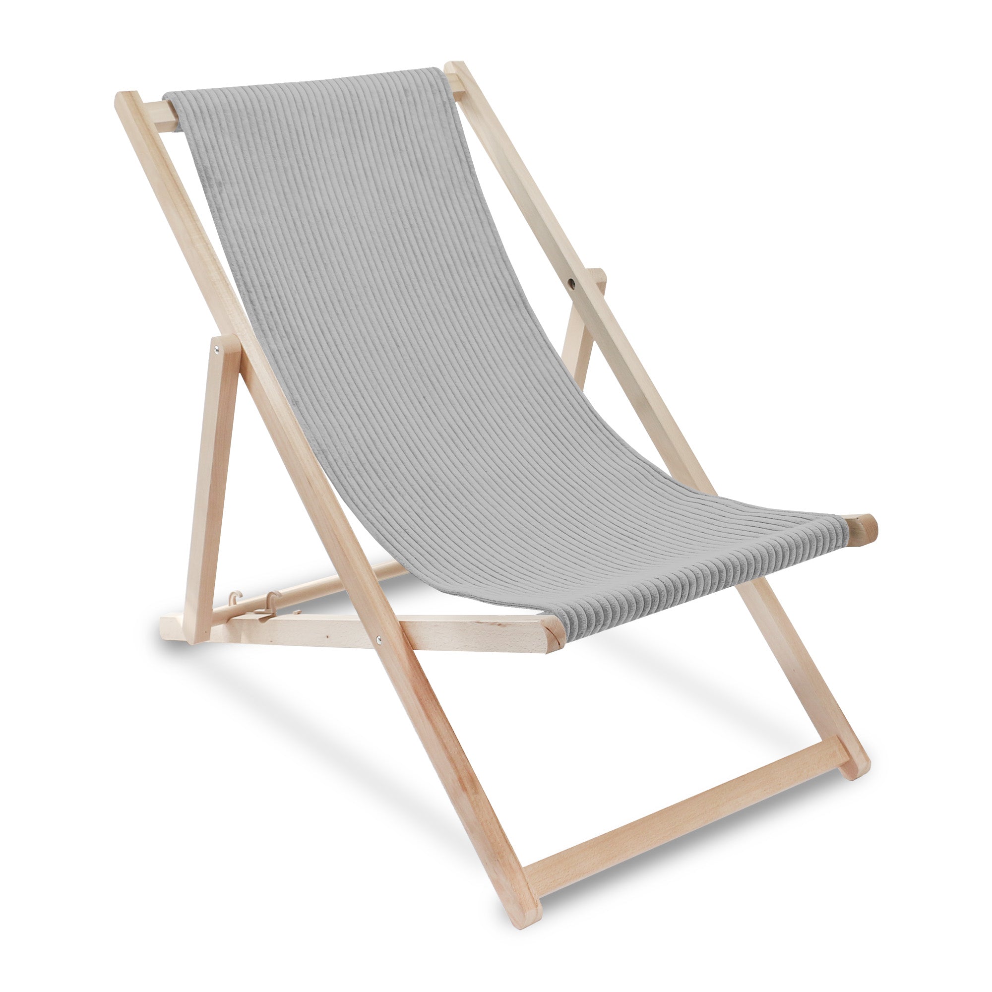 Leżak drewniany Lincoln Cool Grey