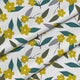 Lemon Flowers-Tablecloth Fabric