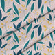 Gelbe Waldblumen-Mikrofaser Flach