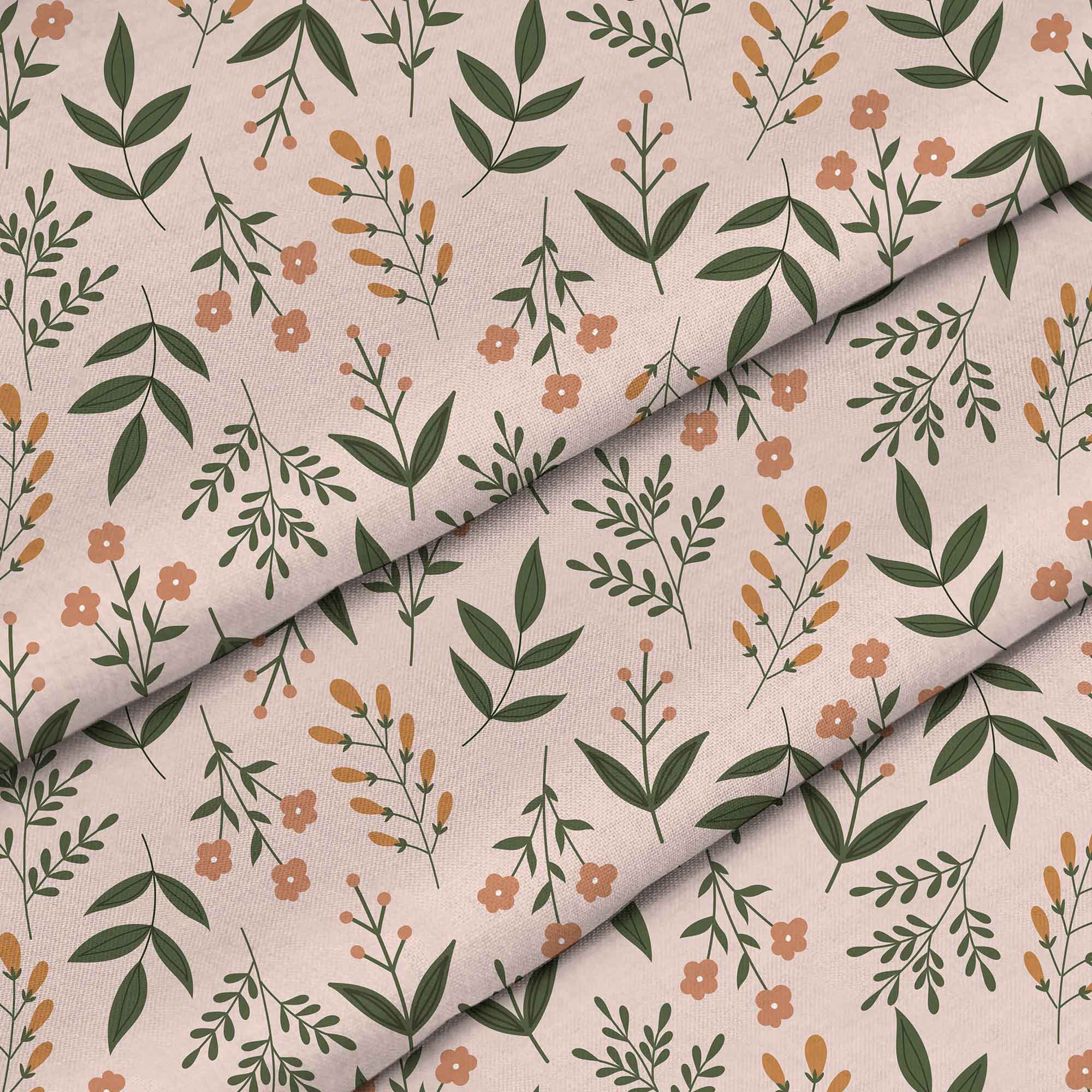 Botanical Beige Pattern-Oxford