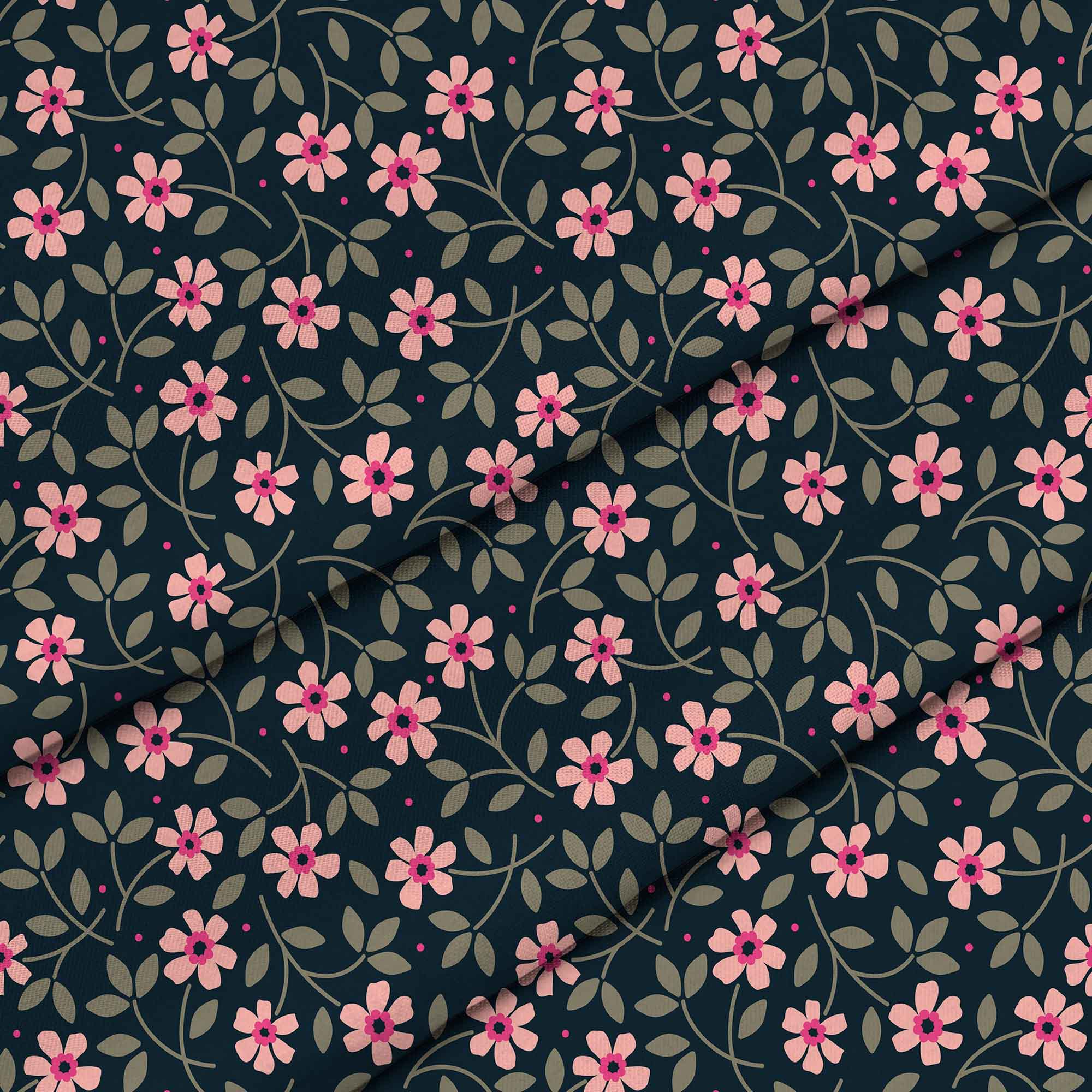 Romantische Blumen-Tkanina Obrusowa