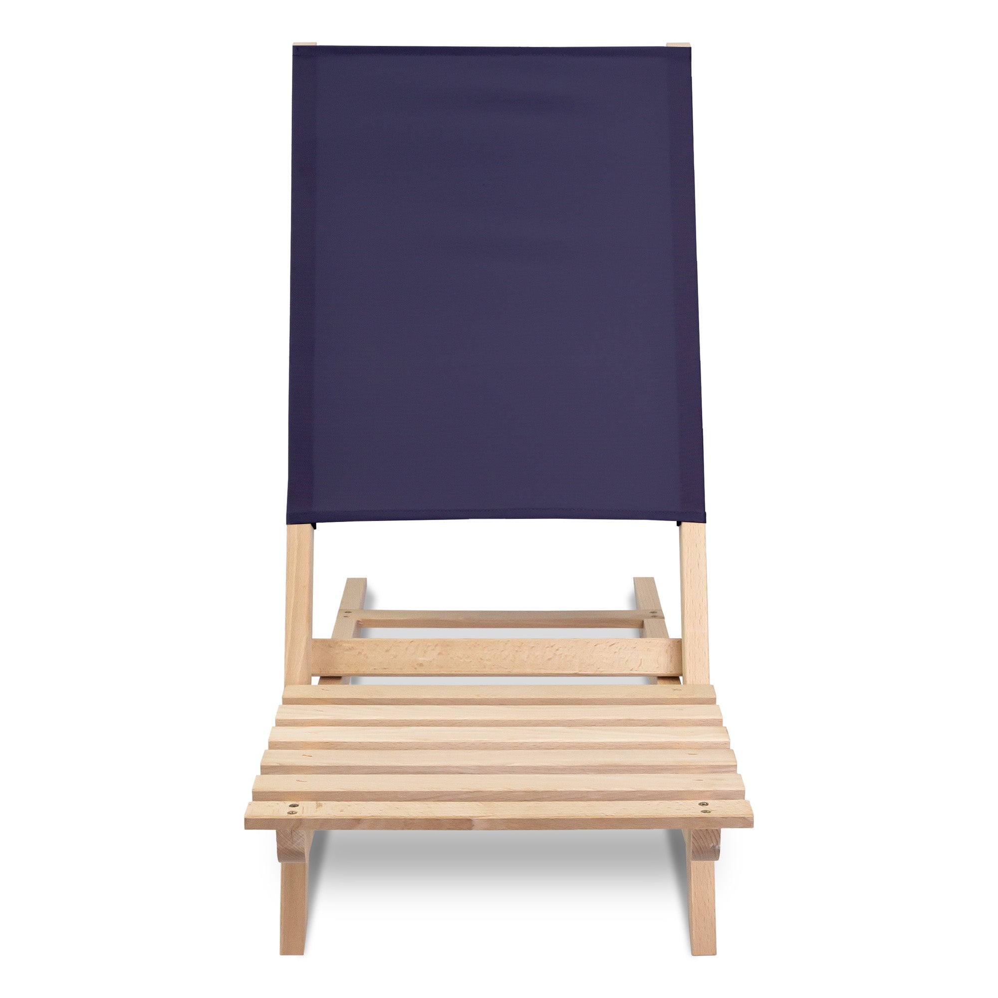 Folding Beach Chair Navy