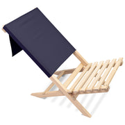 Folding Beach Chair Navy