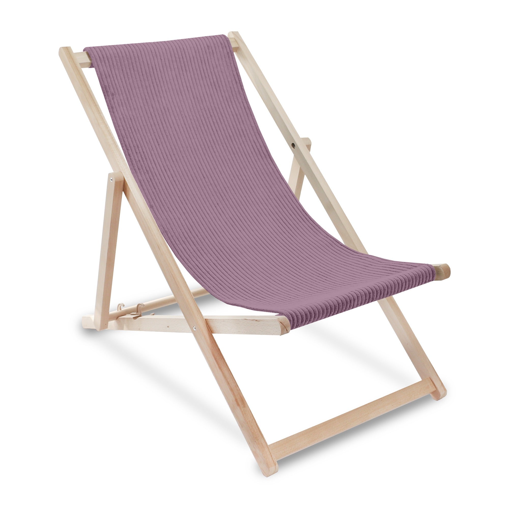 Leżak drewniany Lincoln Plum Smoothie