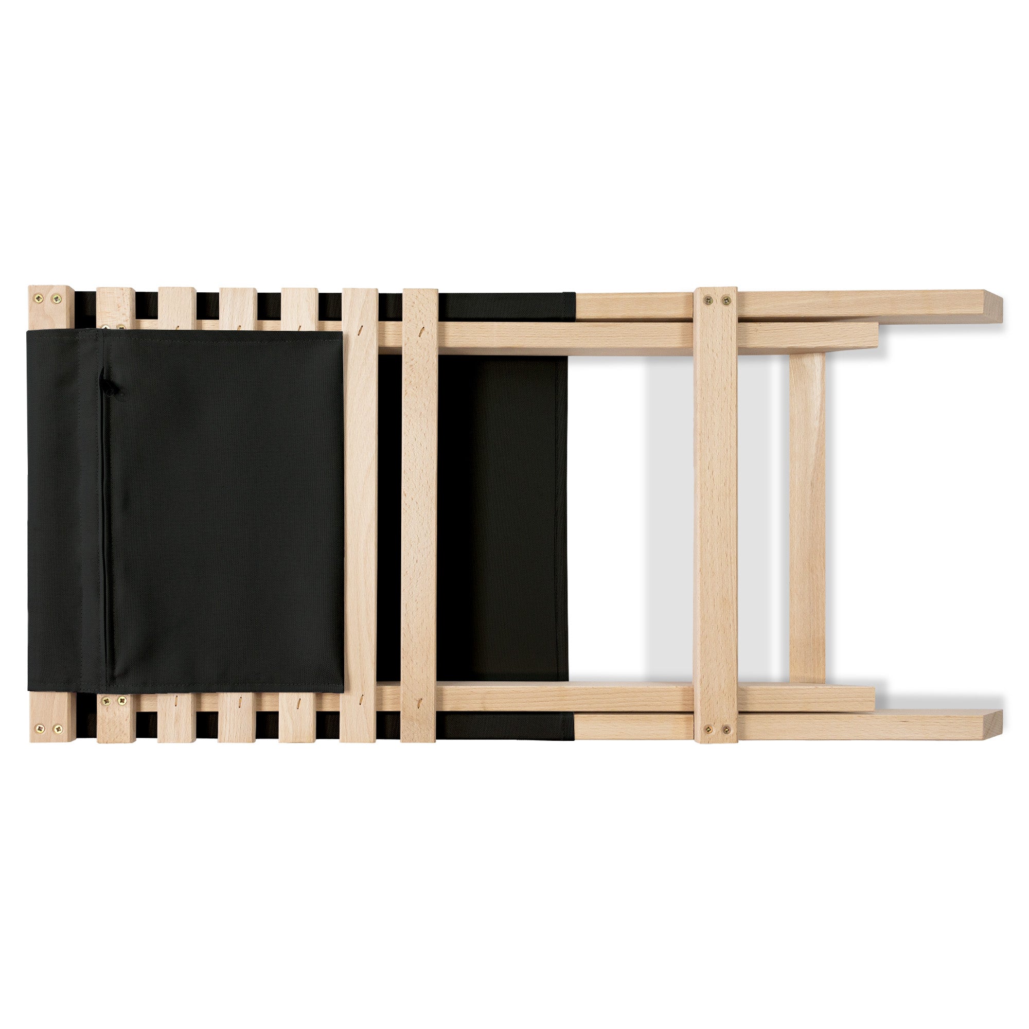 Folding Beach Chair Black