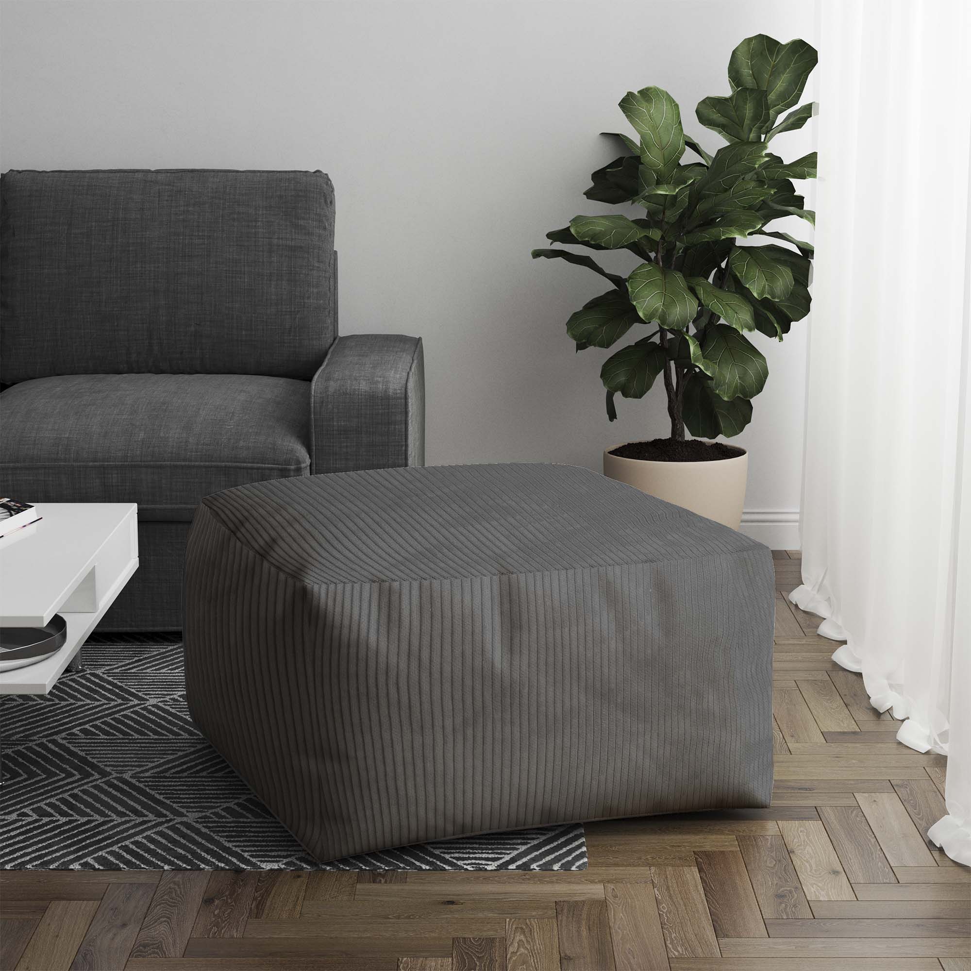 Puf Comfort Mrazivá sivá