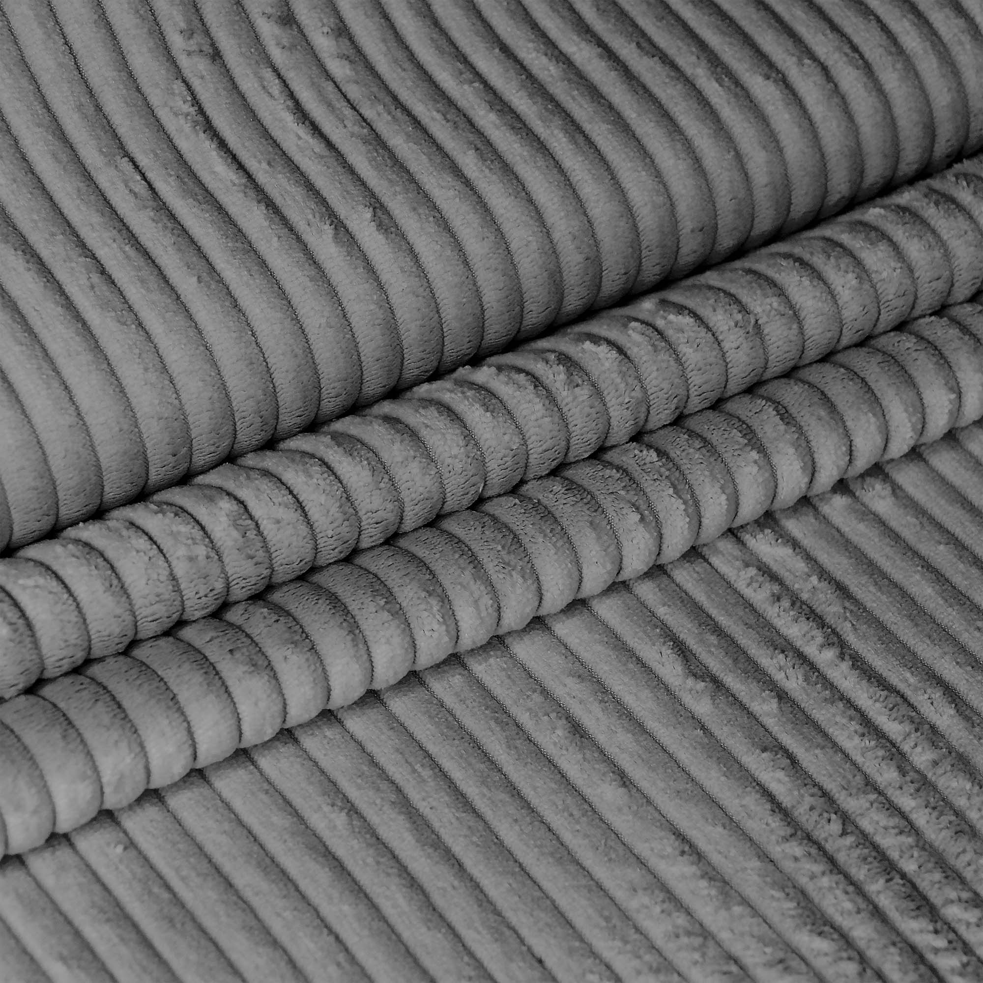 Puf Paradise z Podnóżkiem Frost Gray-S
