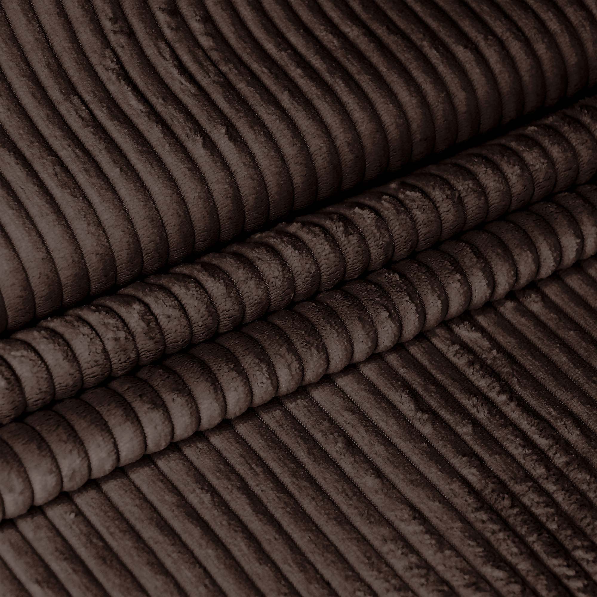 Puf Paradise s podnožkou Dark Chocolate-S