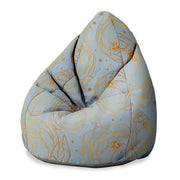 Puf Pearshape Dreaming Flowers-S-Oxford