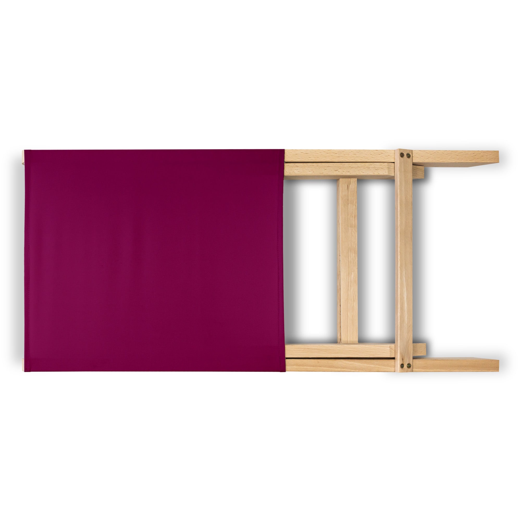 Folding Beach Chair Burgundy