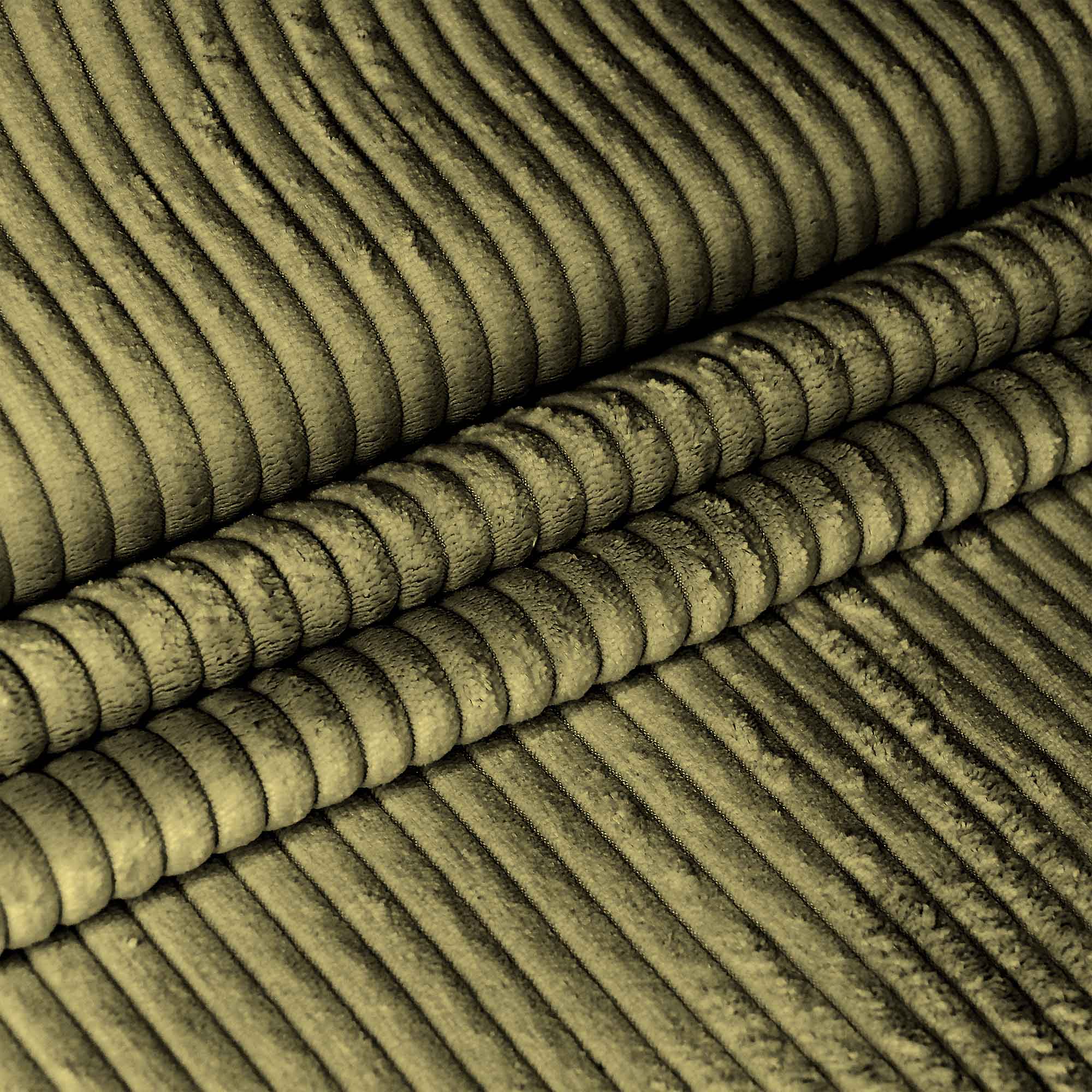 Puf Paradise s podnožkou Dark Olive-M