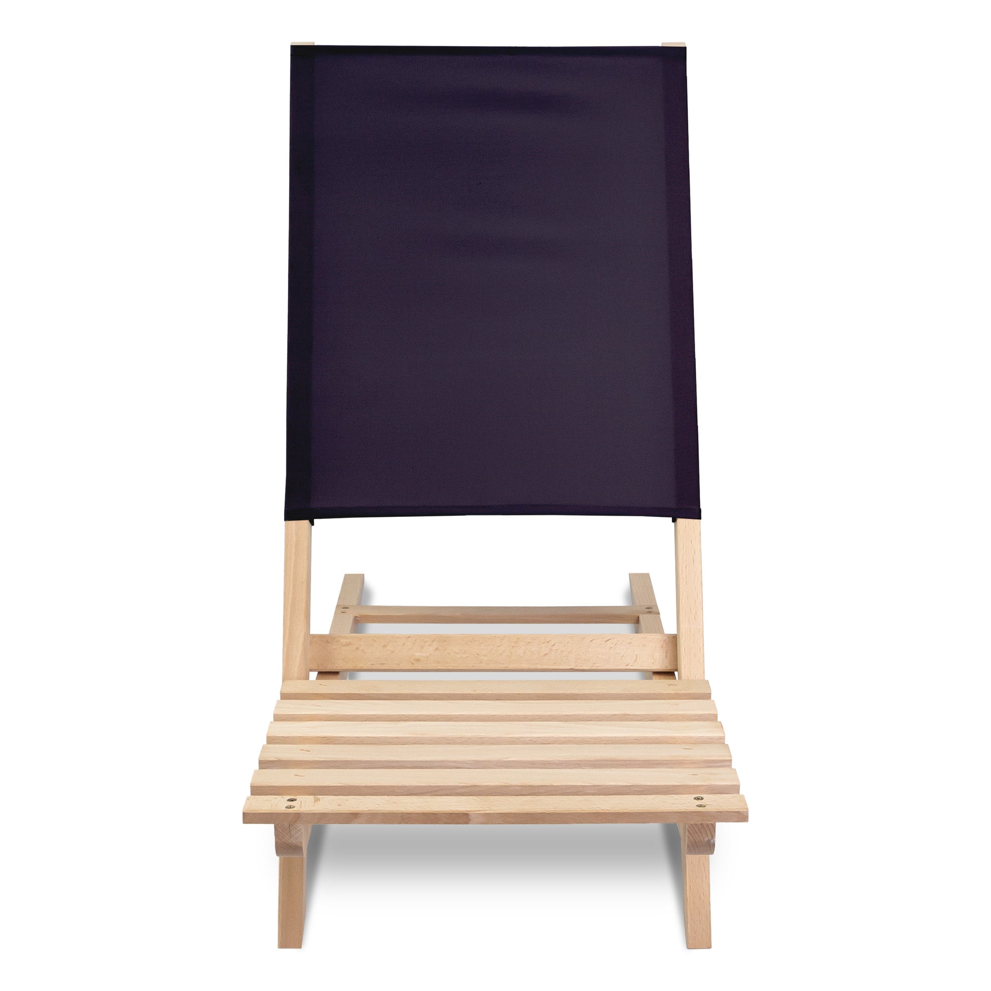 Klappbarer Strandstuhl Anthrazit