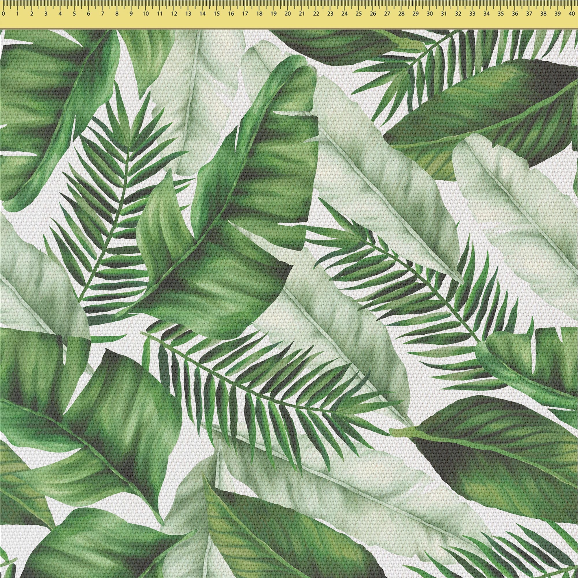 Big Leaves Tkanina Obrusowa