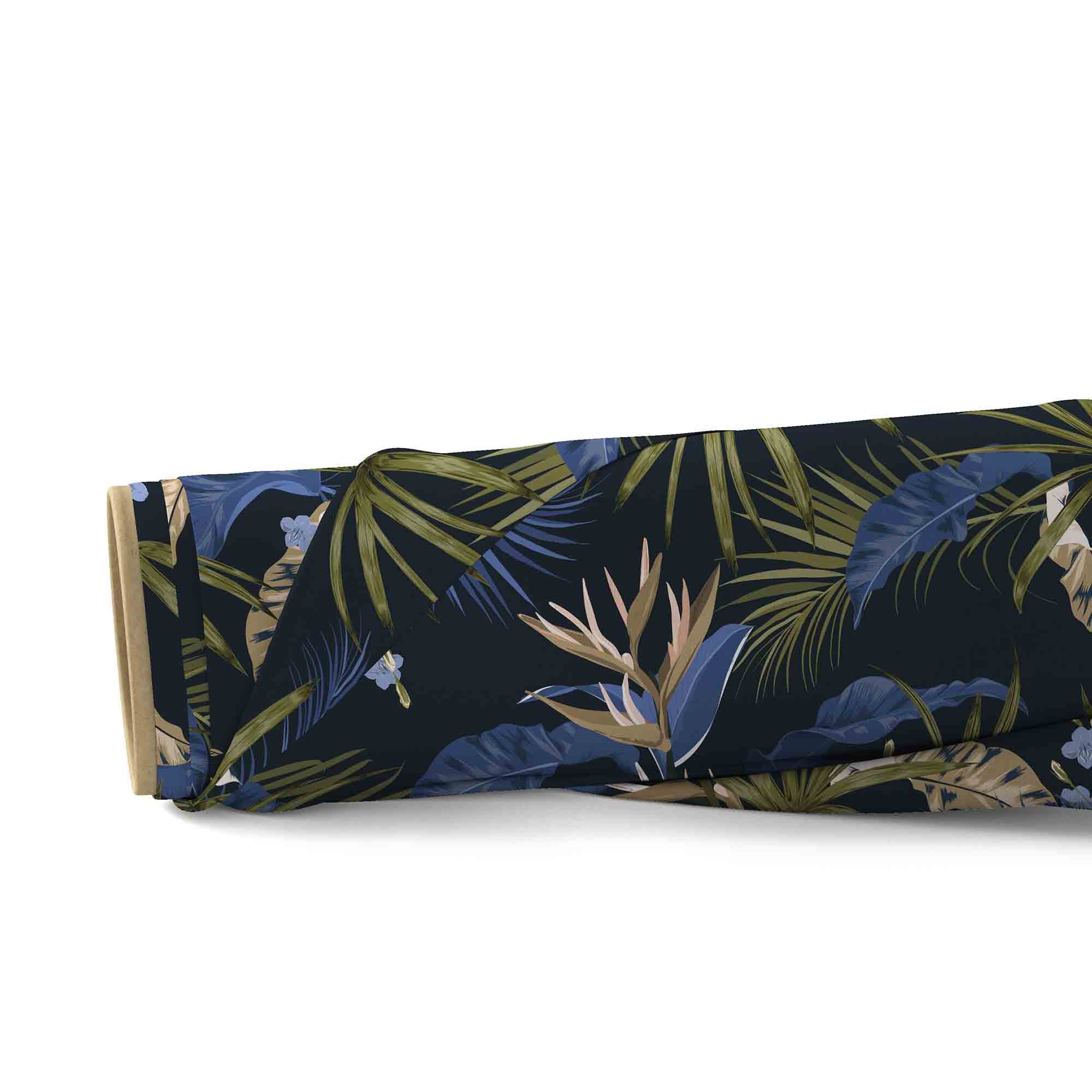 Exotic Blue Leaves