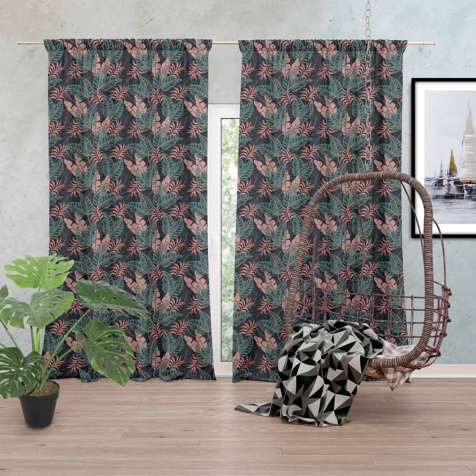 Retro Dark Plants