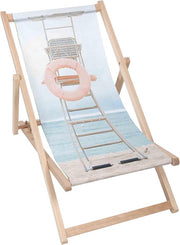 Dřevěné lehátko Vintage Lifeguard