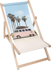 Leżak drewniany Surfer Cars