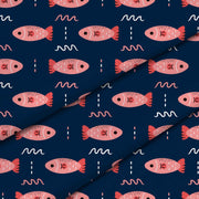 Pink Fish-Velvet