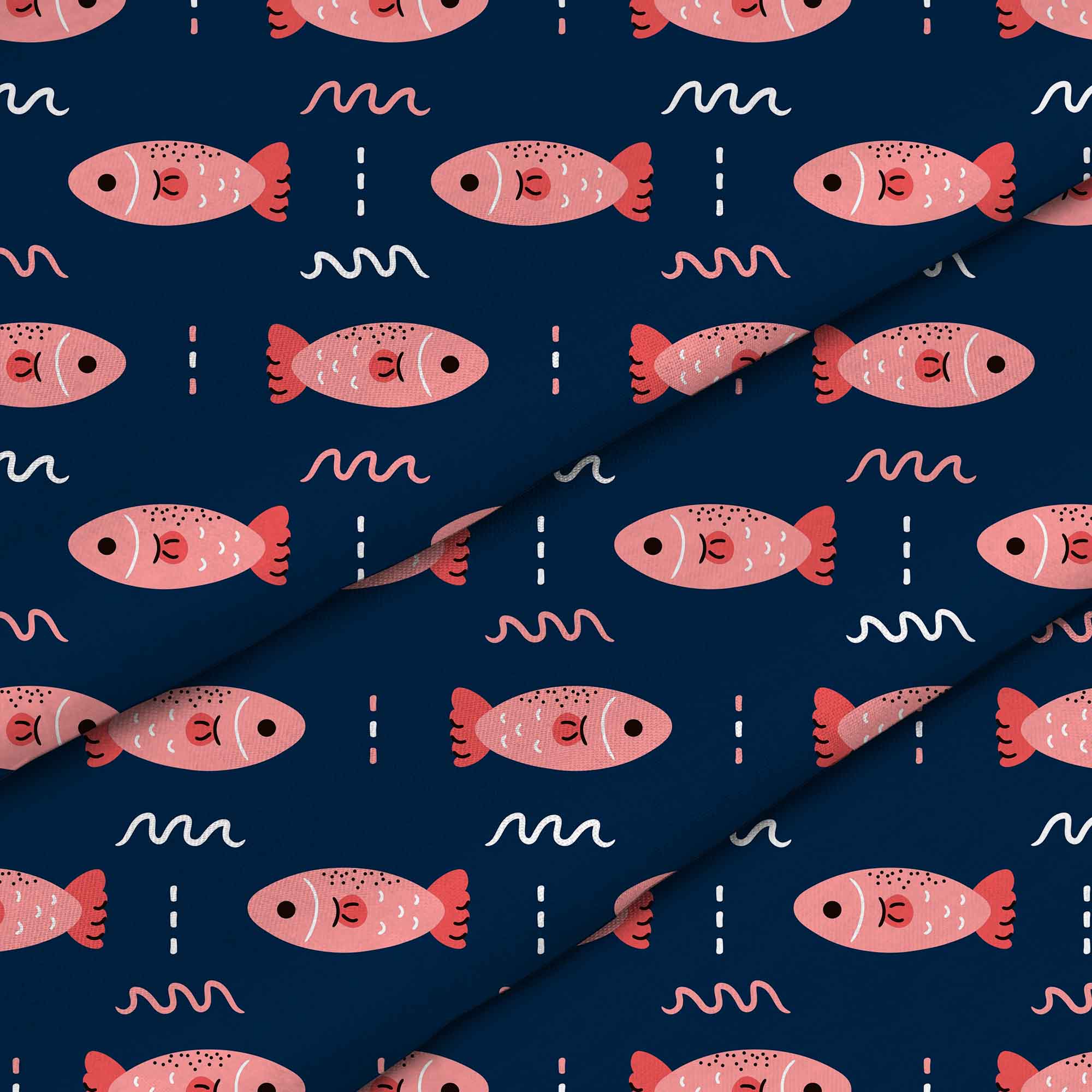 Pink Fish-Velvet
