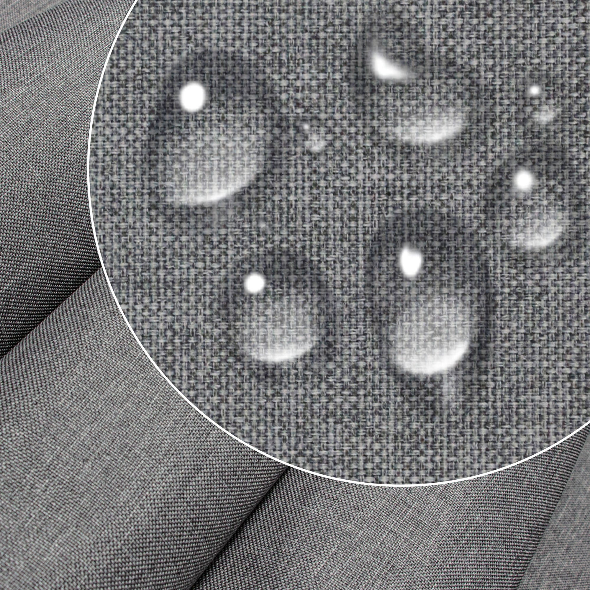 Leżak drewniany Imitacja Lnu Light Grey-M