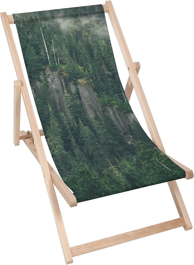 Leżak drewniany Rain Forest