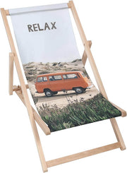 Dřevěné lehátko Relax