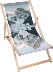 Leżak drewniany Snow Capped Peaks