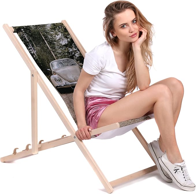 Leżak drewniany Into The Wild