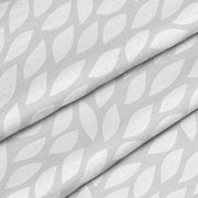 Gray Abstract Leaves-Velvet