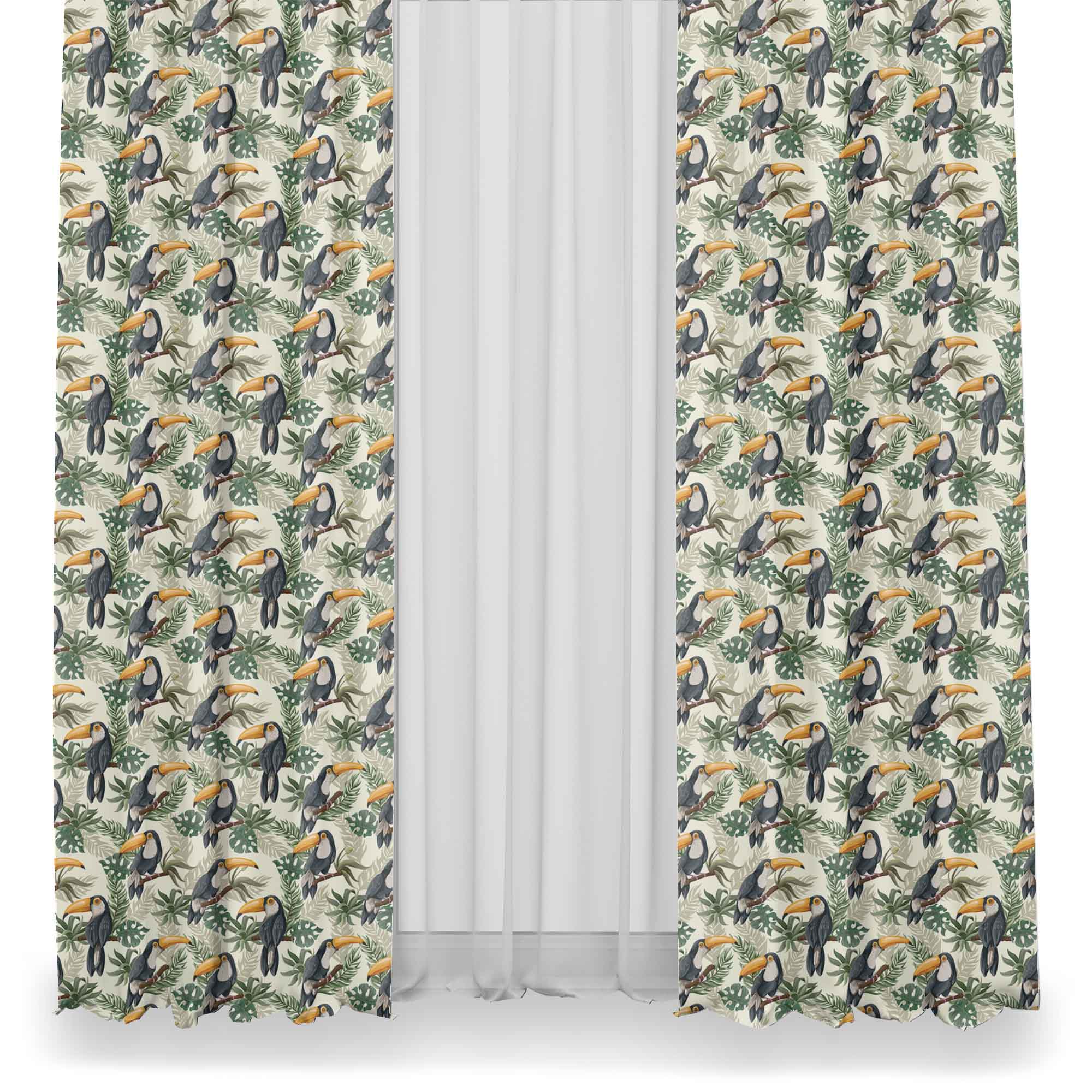 Toucans in Jungle-Velvet