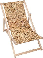 Leżak drewniany Village Straw