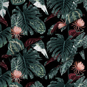 Red Tropical Alocasia-Oxford