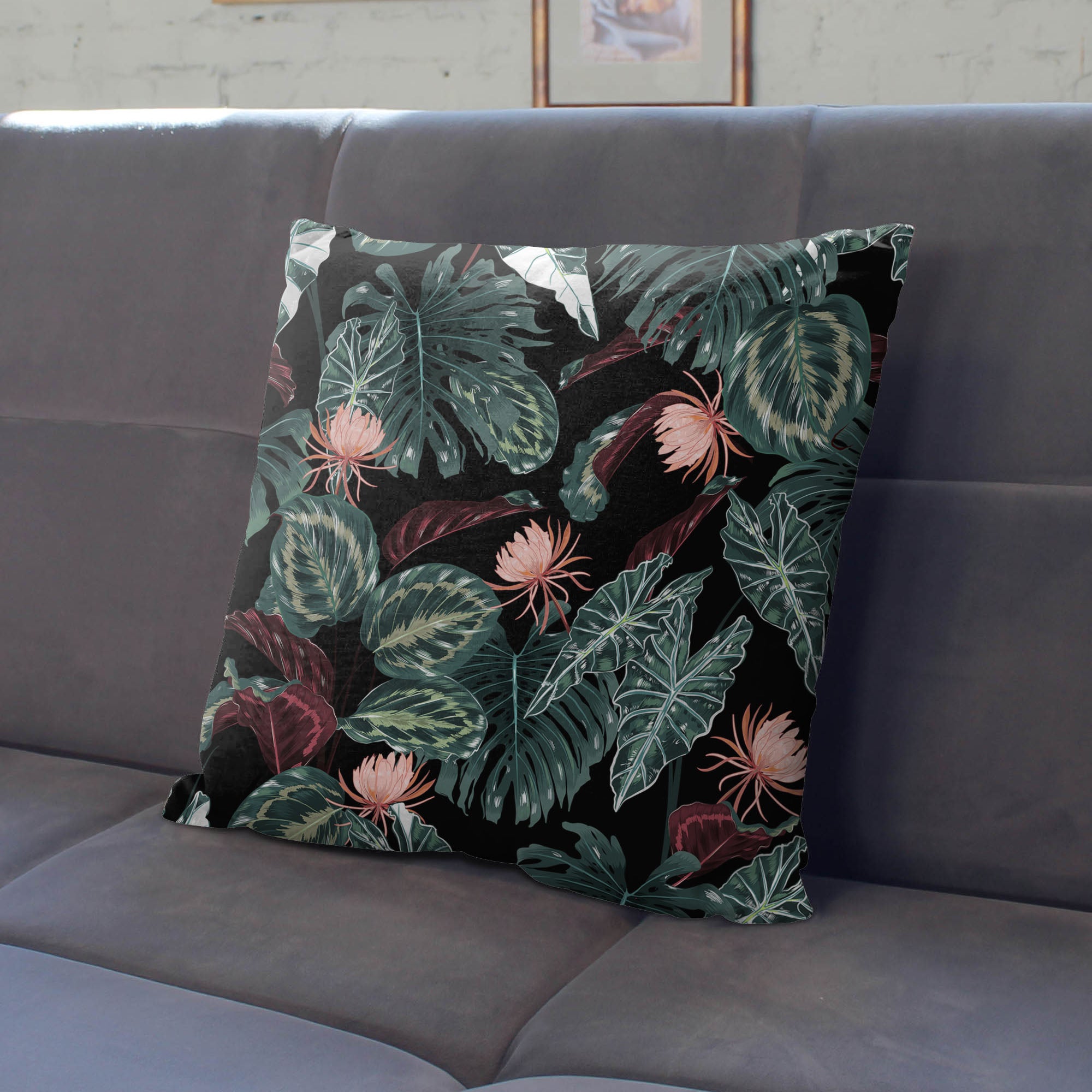 Red Tropical Alocasia