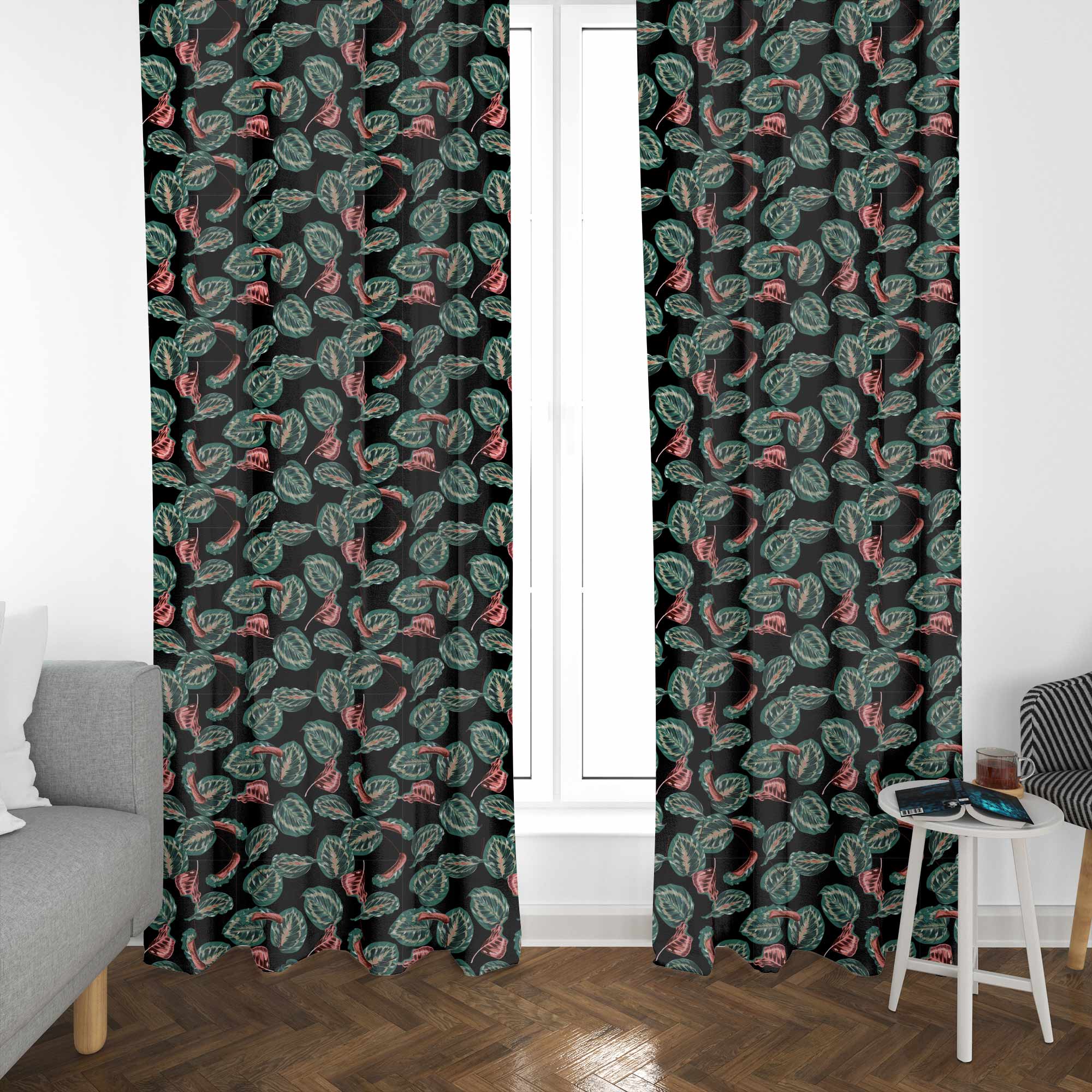 Red Tropical Maranta-Velvet