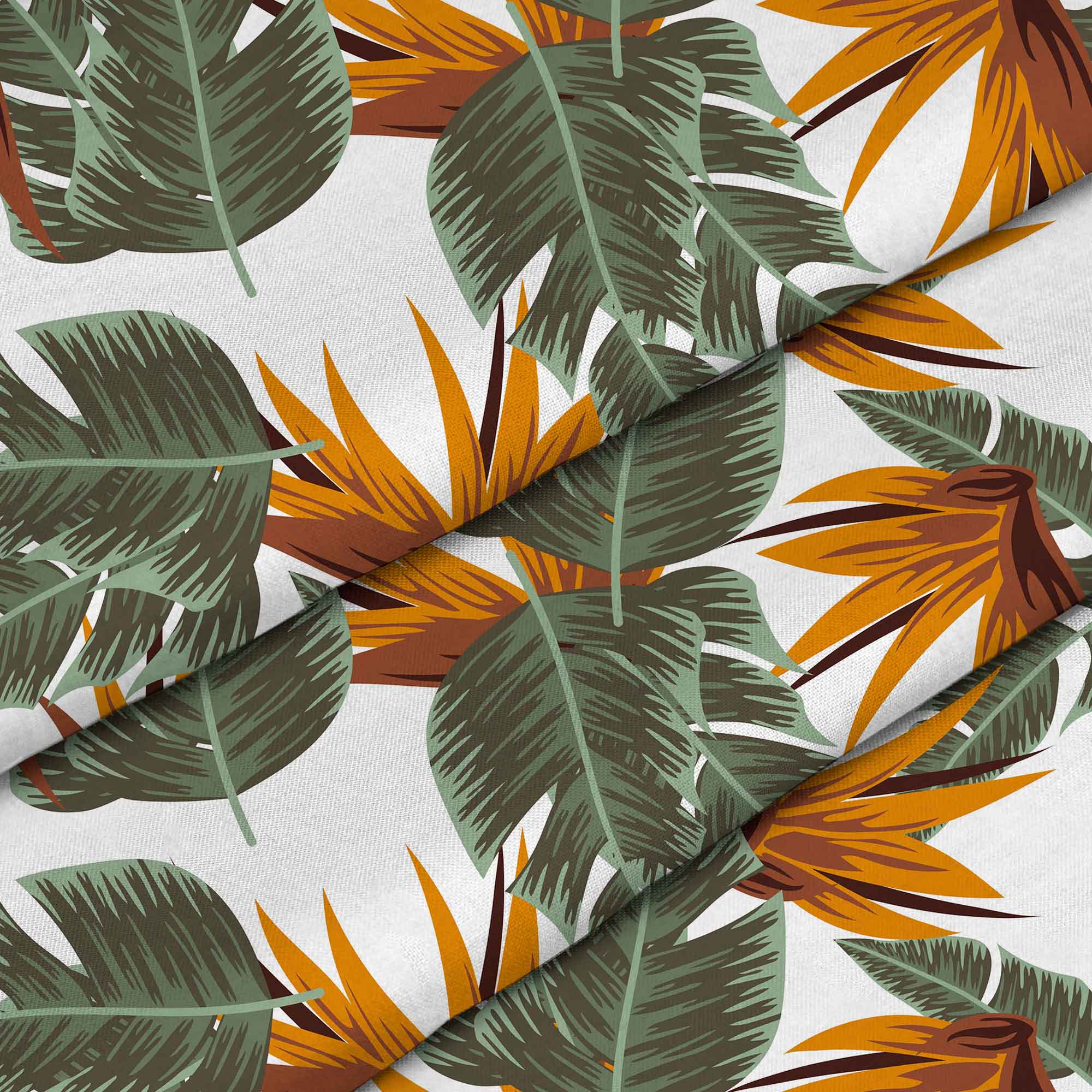 Tropical Strelitzia-Velvet
