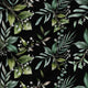 Watercolor Elegant Floral-Velvet