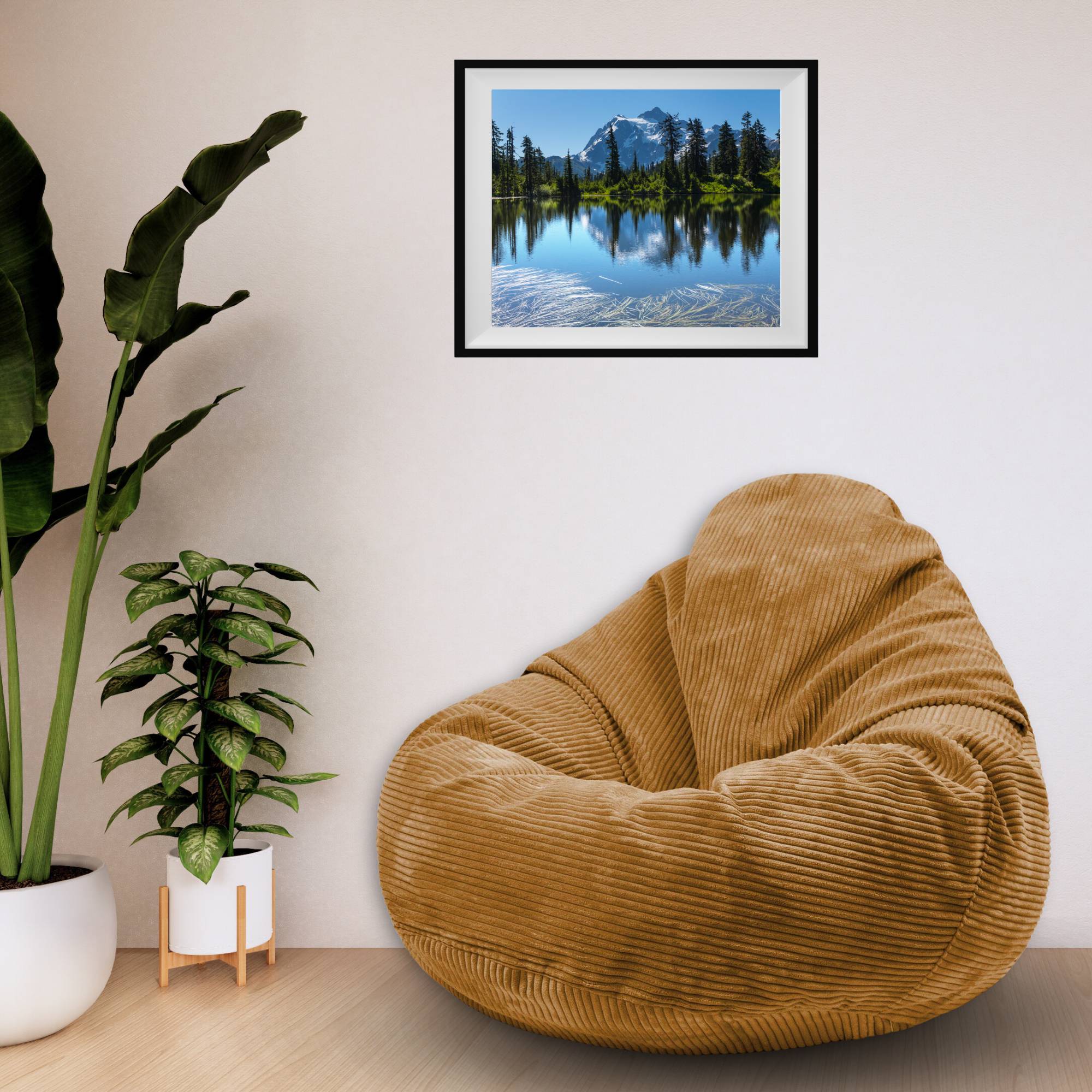 Paradise Hocker mit Fußstütze Zuckerplätzchen