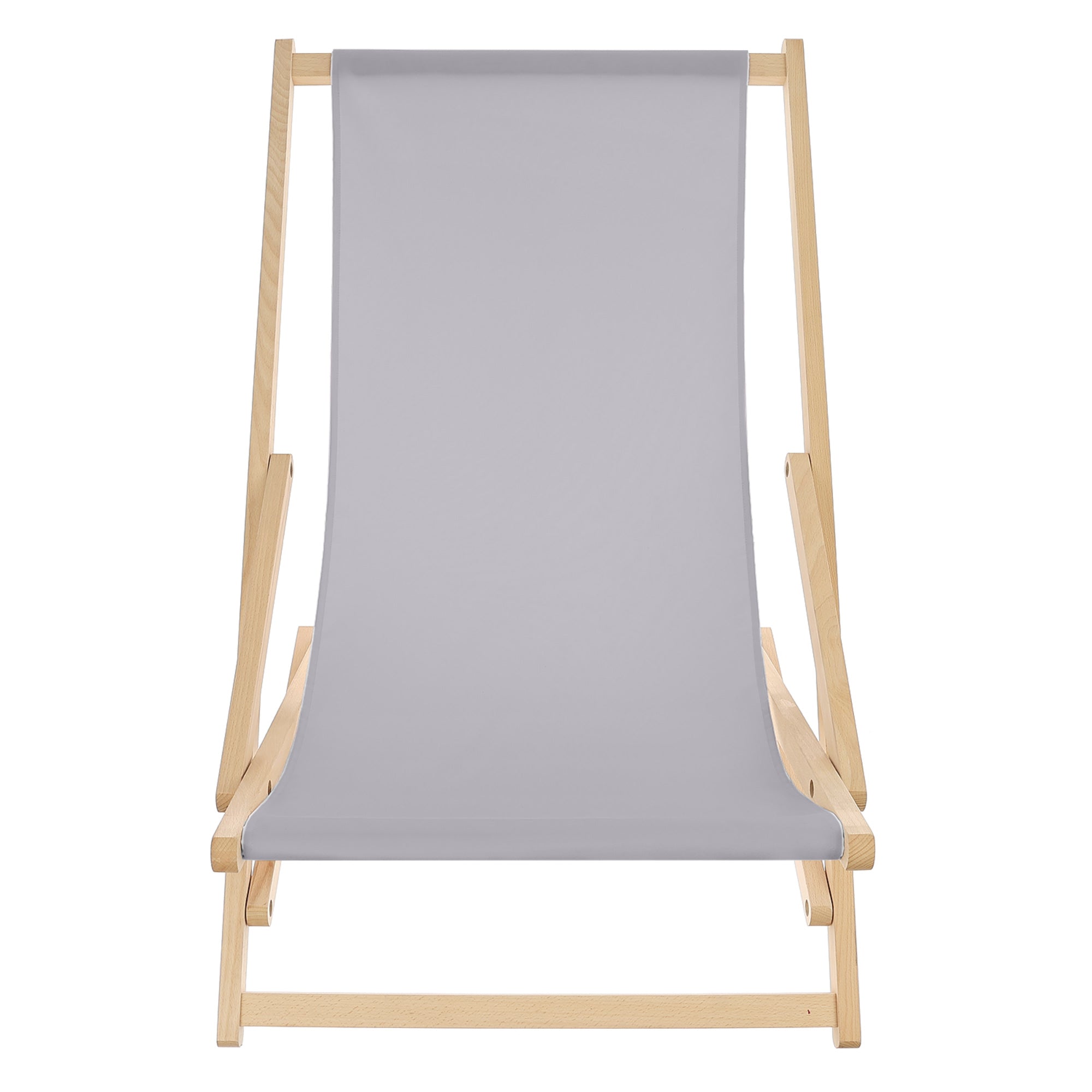 Leżak Bujany Pale Grey