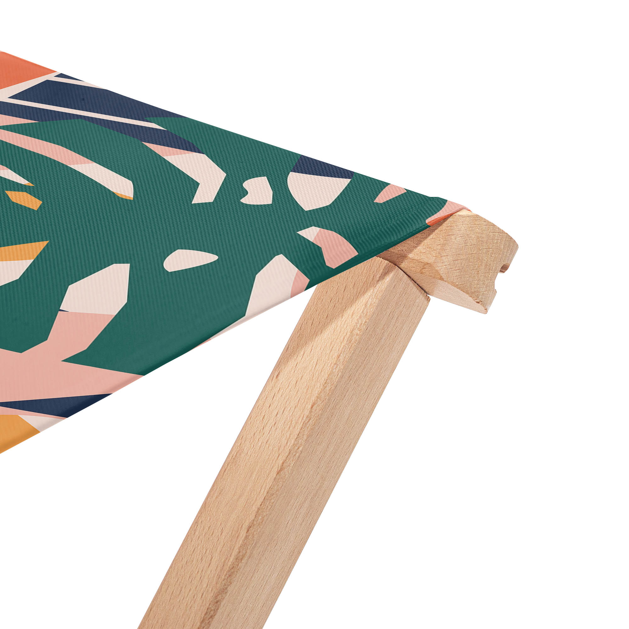 Chair Exotic Plants and Geometrical Shapes
