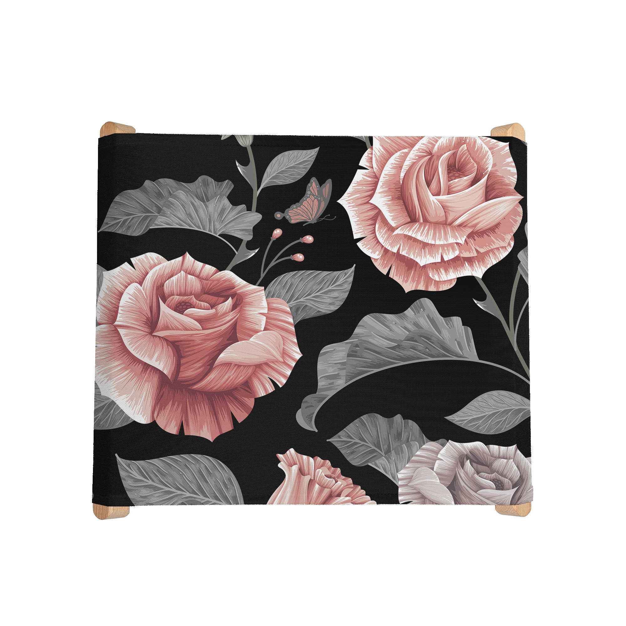 Krzesełko Dark Vintage Floral