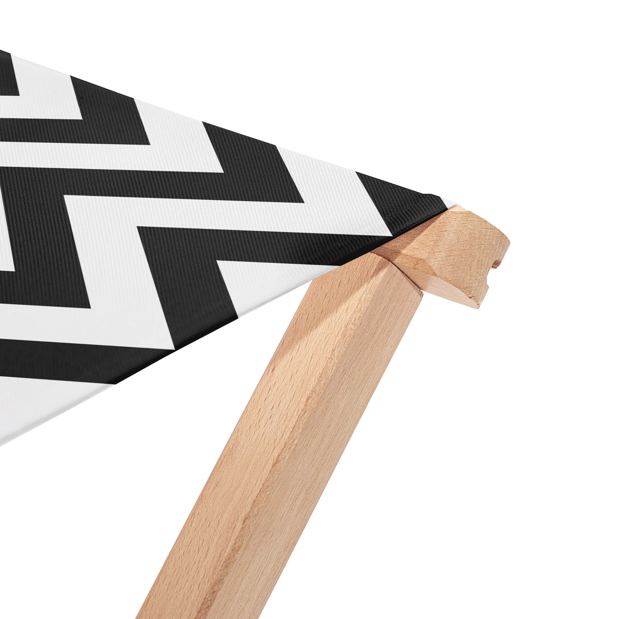 Krzesełko Zig Zag Black