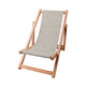 Leżak drewniany Beige Print With Dots