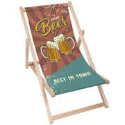 Dřevěné lehátko Beer