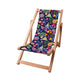 Drevené ležadlo Exotic Floral-S