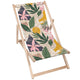 Leżak drewniany Collage Floral-M