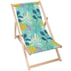Leżak drewniany Abstract Exotic-M