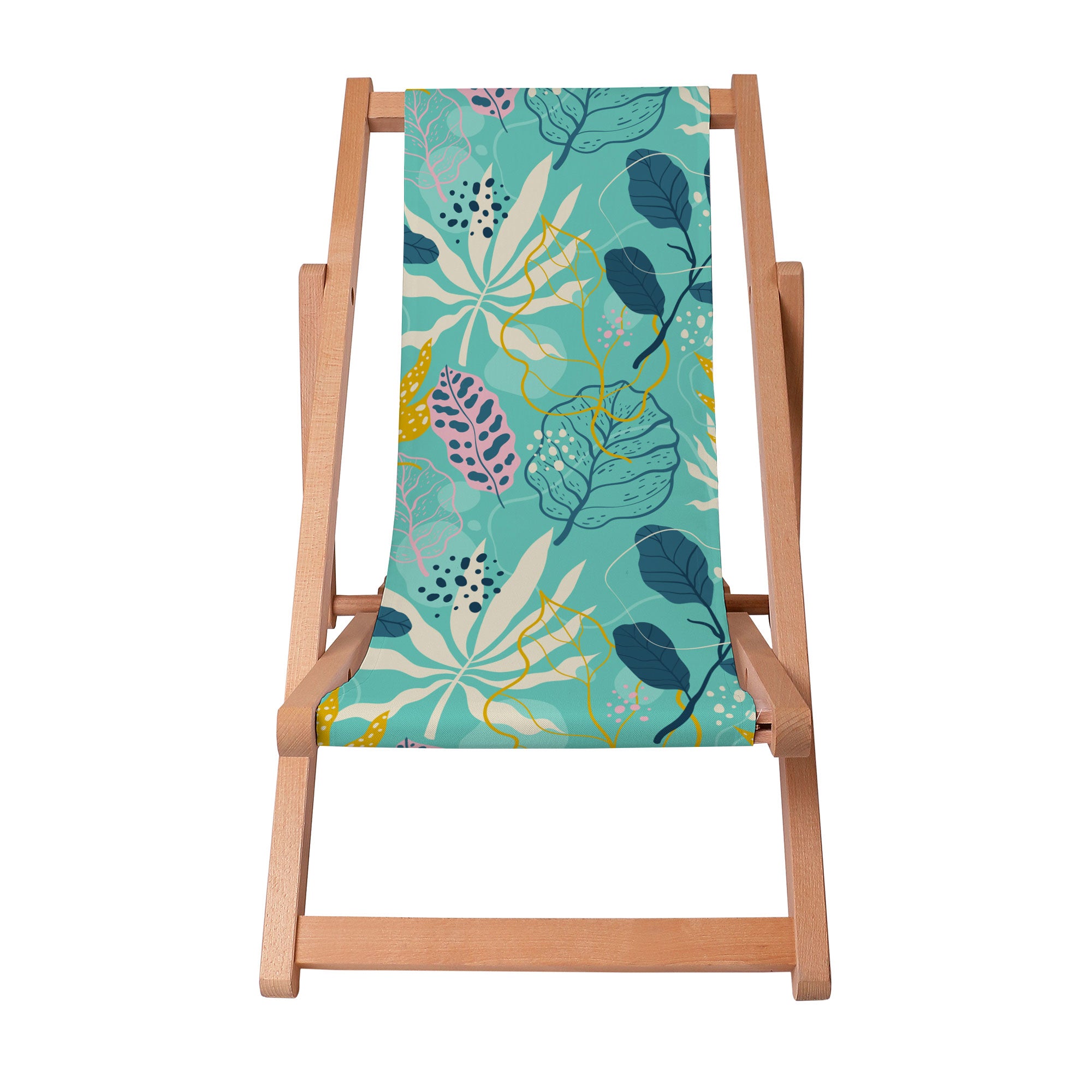 Leżak drewniany Abstract Exotic