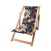 Leżak drewniany Colorful Flowers-S