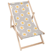 Leżak drewniany Daisies-M